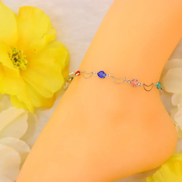 Minimalist Anklet, Sleek & Modern Design, Women’s Fashion, YC110480-A  klet - Picture 2 of 10